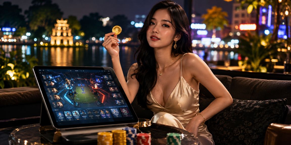 Phòng live casino baccarat trên 1776 được tối ưu hiển thị toàn màn hình trên thiết bị di động